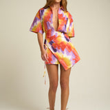 Mini Wrap Skirt Tinta