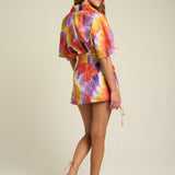 Mini Wrap Skirt Tinta