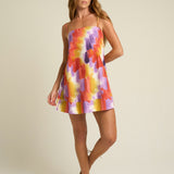 Mini Strappy Trapeze Dress Tinta