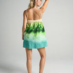 Mini Strappy Trapeze Dress Grove - shopsigal