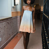 Mini Strappy Trapeze Dress Sunrise - shopsigal