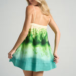 Mini Strappy Trapeze Dress Grove - shopsigal