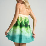 Mini Strappy Trapeze Dress Grove - shopsigal