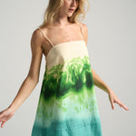 Mini Strappy Trapeze Dress Grove - shopsigal