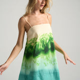 Mini Strappy Trapeze Dress Grove - shopsigal