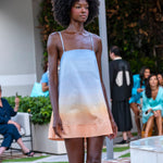 Mini Strappy Trapeze Dress Sunrise - shopsigal