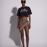 Crop Graphic Tee: Se Goza - shopsigal