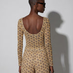 Long Sleeve Top Ojos Cream - shopsigal