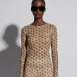 Long Sleeve Top Ojos Cream