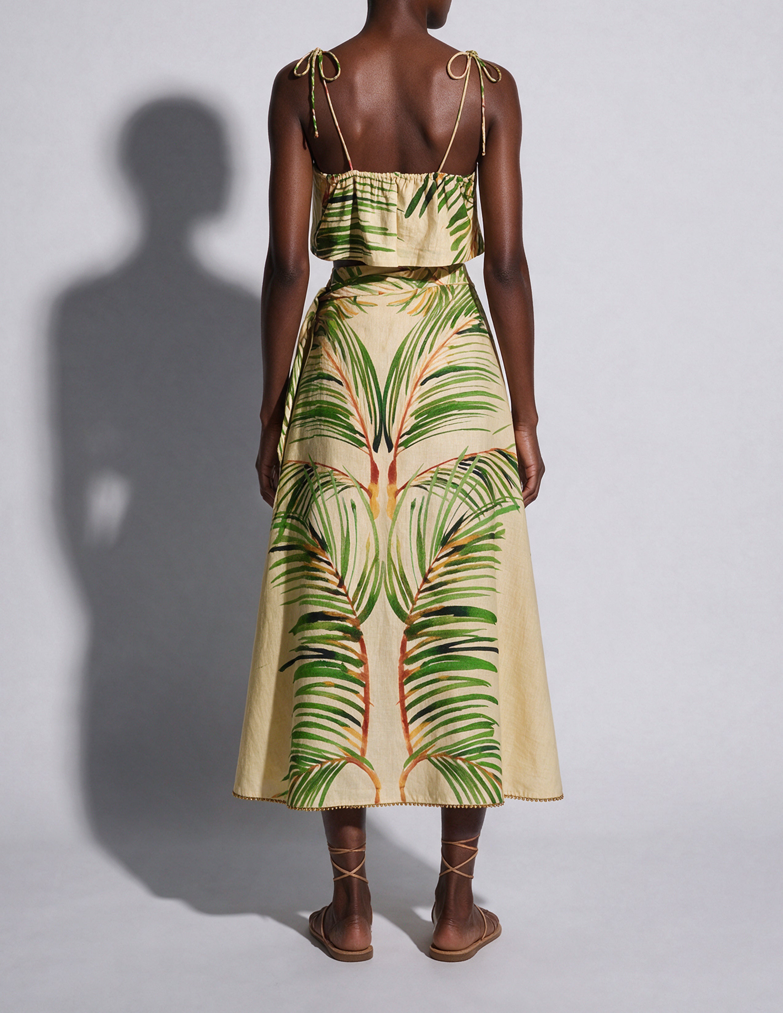 Wrap Circle Skirt Palmas - shopsigal