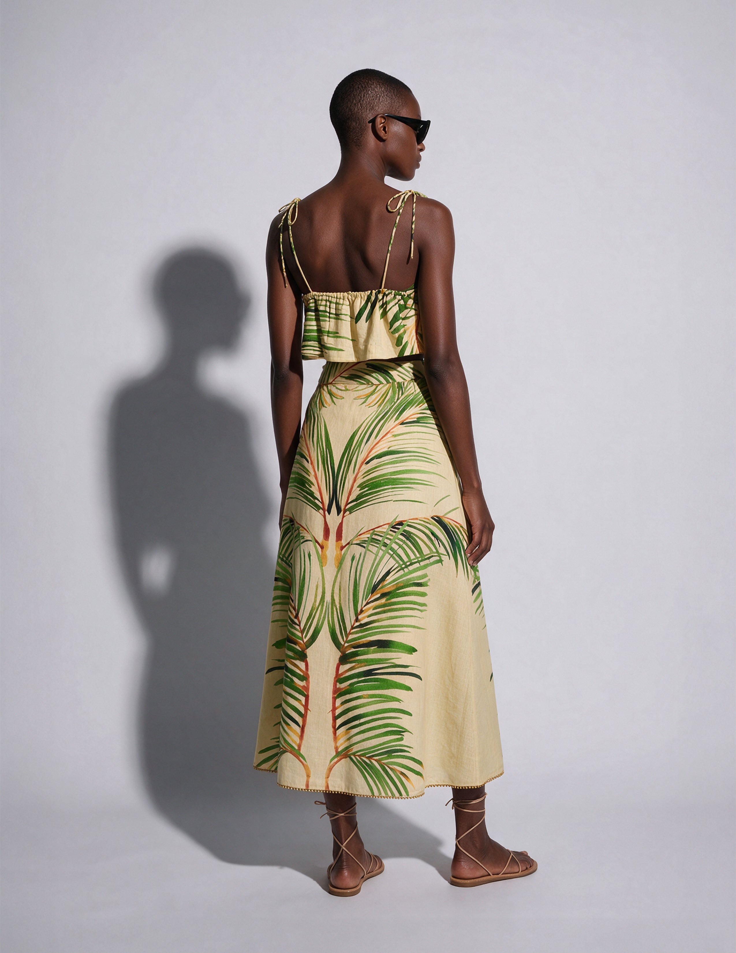 Wrap Circle Skirt Palmas - shopsigal