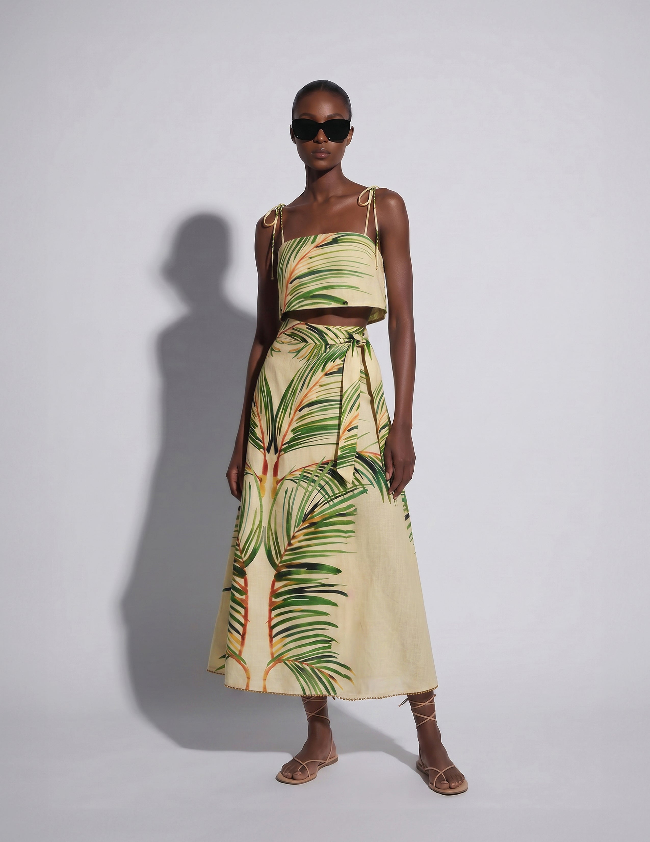Wrap Circle Skirt Palmas - shopsigal