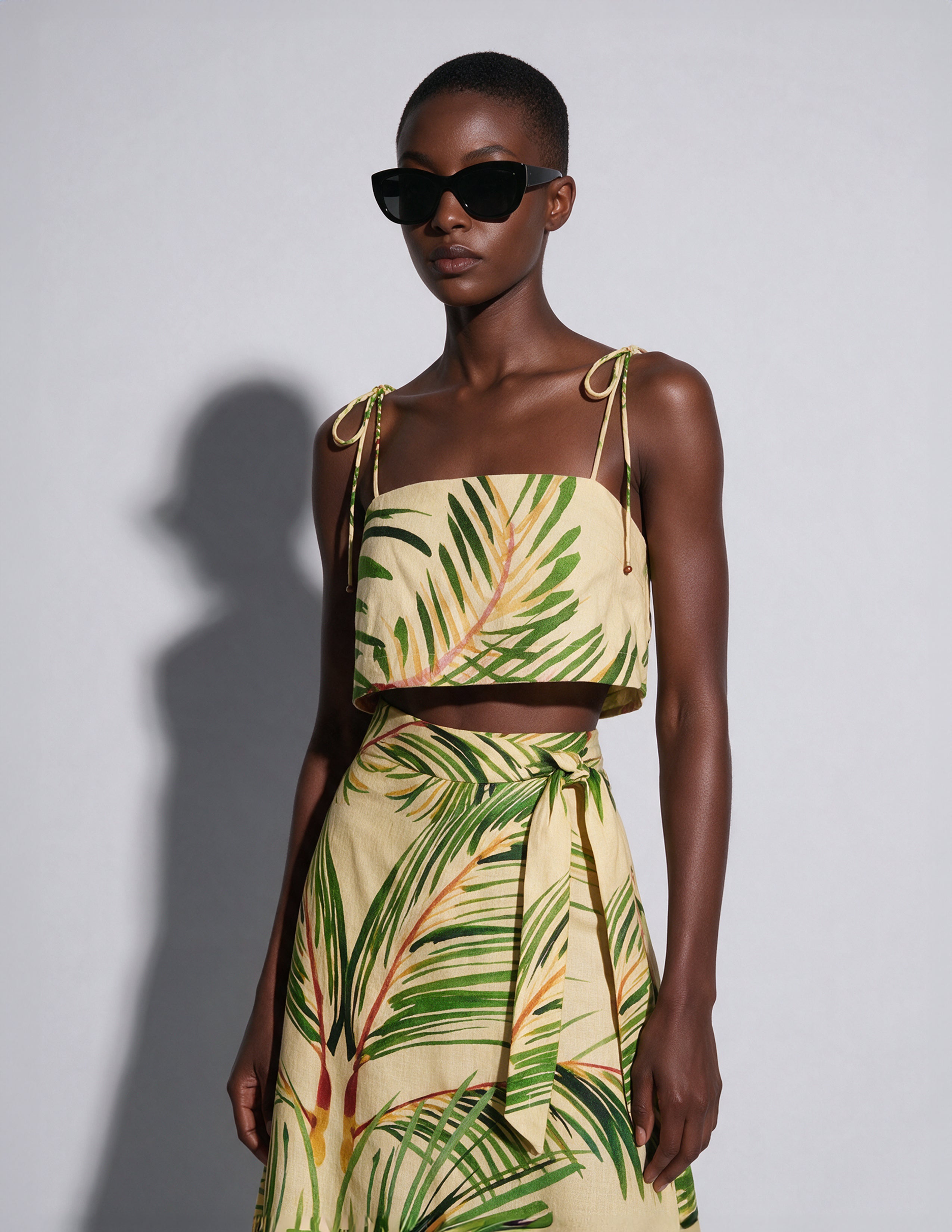 Tie Crop Top Palmas - shopsigal