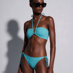 Bandeau Bikini Top Posada / Aqua - shopsigal