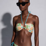 Tie Bikini Bottom Posada / Aqua