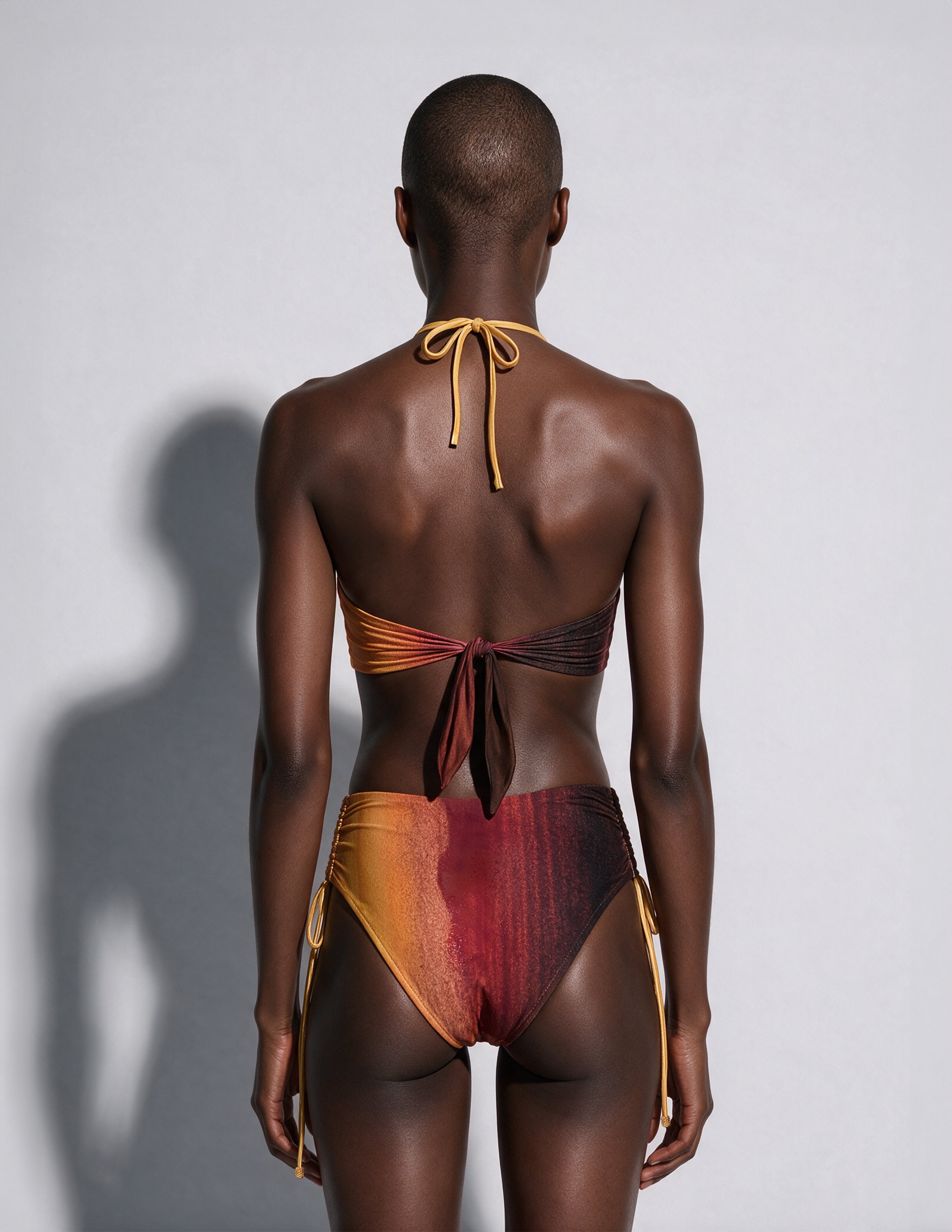 High Waisted Bikini Bottom Ojo Black / Trufa - shopsigal