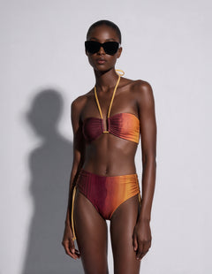 High Waisted Bikini Bottom Ojo Black / Trufa - shopsigal