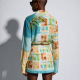 Mini Wrap Skirt Posada