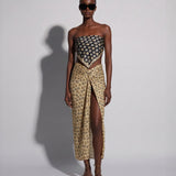 Sarong With Ties Ojos Cream