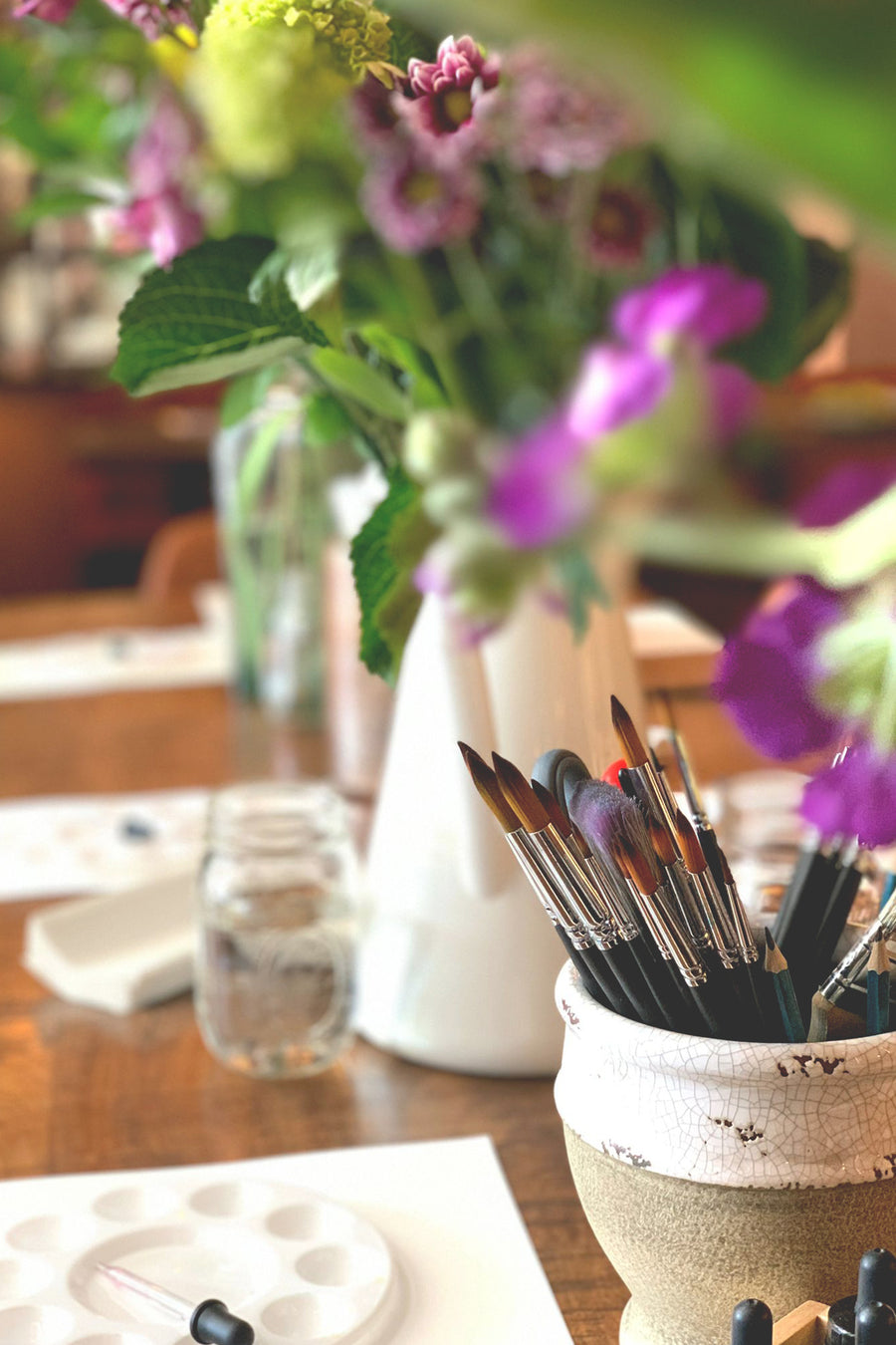 Ink & Wine Watercolor Class at SIGAL - shopsigal
