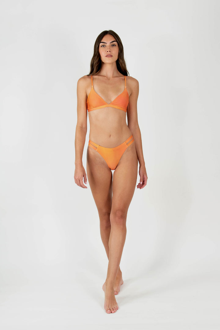 Naranja Split Bikini Bottom - shopsigal