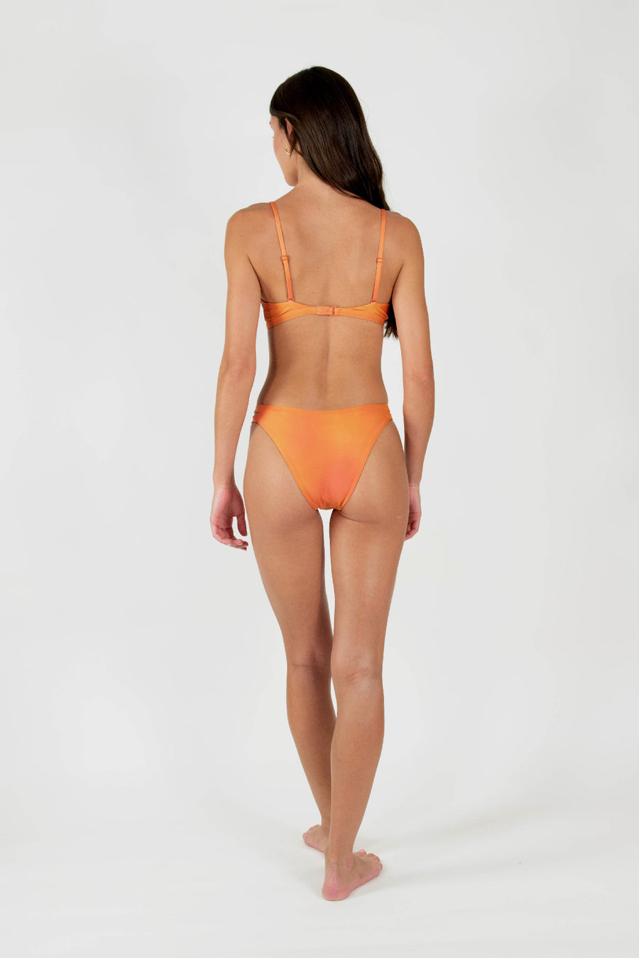 Naranja Split Bikini Bottom - shopsigal