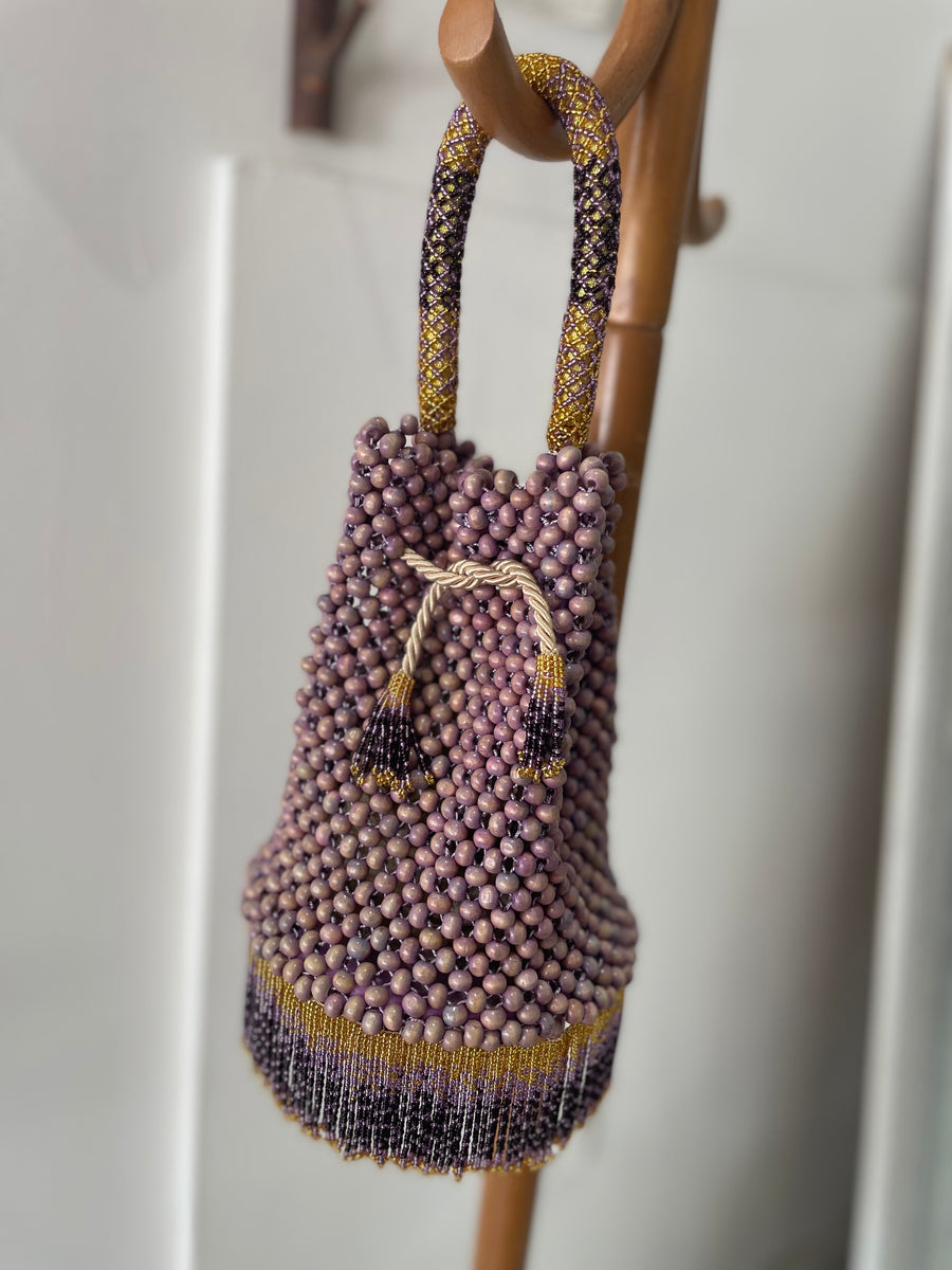 Jet Lag Mode Lilac Waterfall Handbag - shopsigal