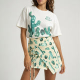 Mini Wrap Skirt Cactee - shopsigal