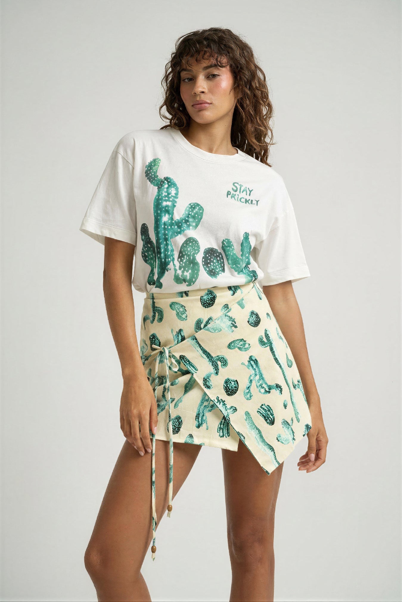 Mini Wrap Skirt Cactee - shopsigal