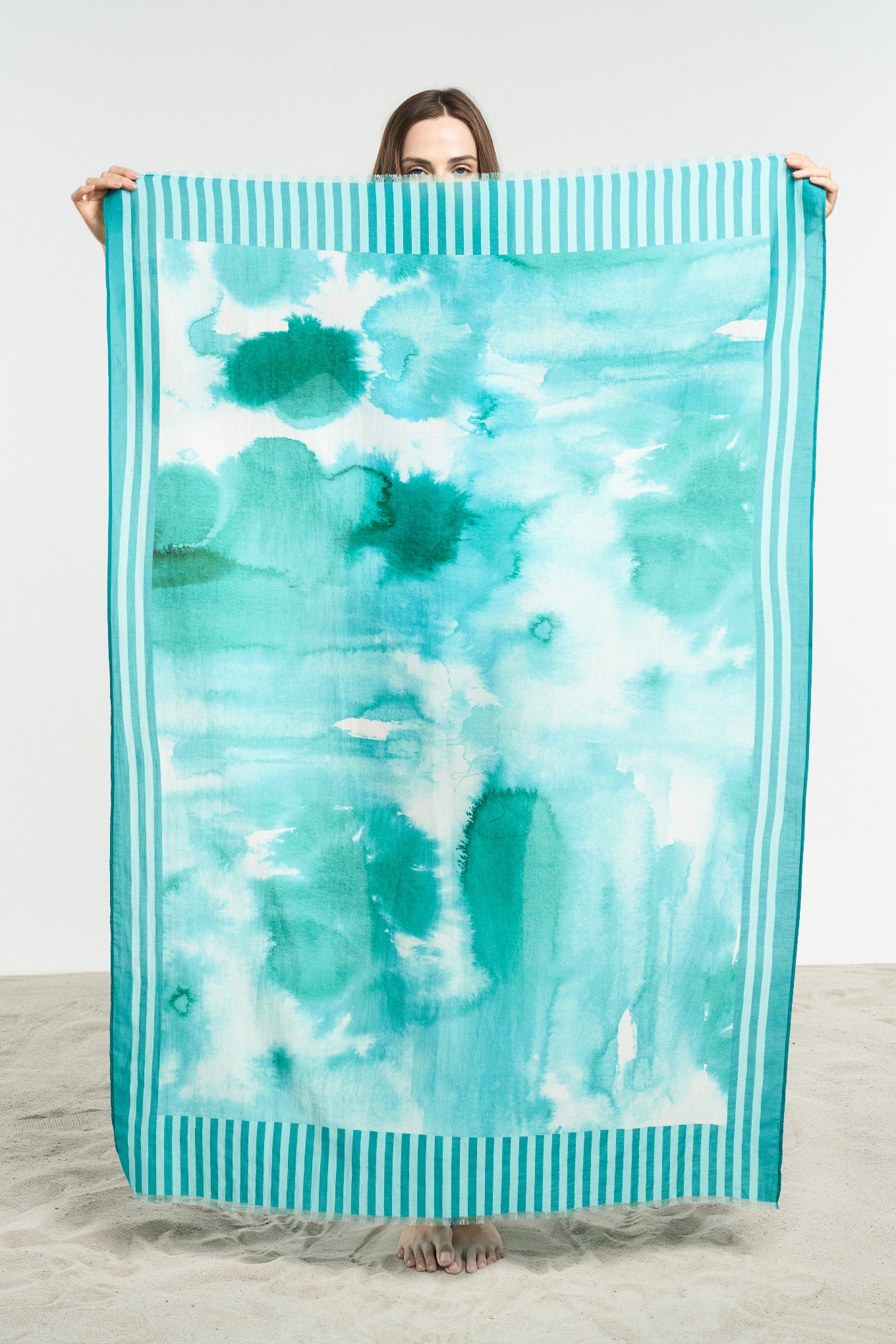 Oasis Fringed Sarong Scarf - shopsigal