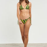 Neon Zebra Reversible Tie Bikini BOTTOM - shopsigal