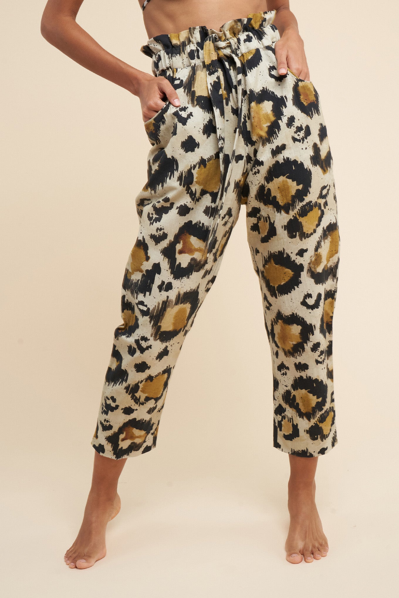 Felina Big Paper Bag Pants - shopsigal