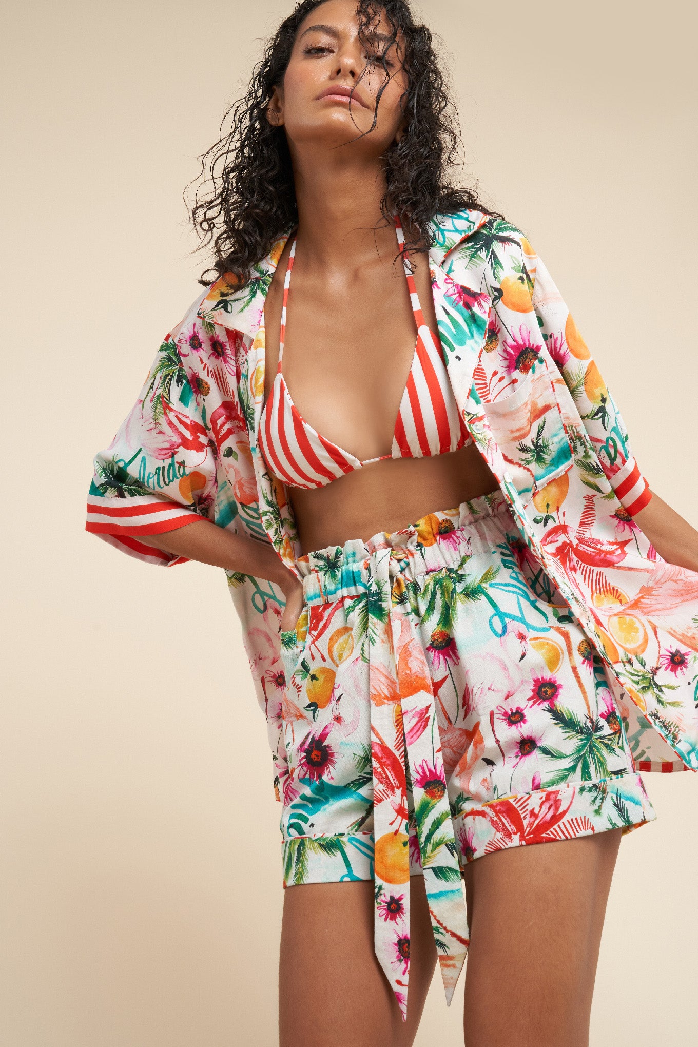 Florida Paper Bag Shorts - shopsigal