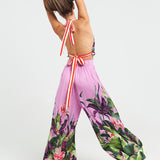 Hawaiian Lily Palazzo Pants - shopsigal