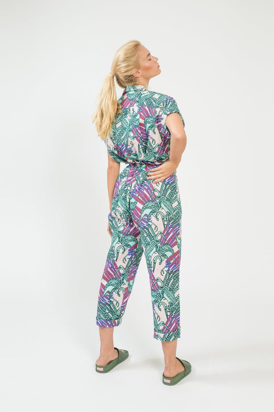 Garzas Paper Bag Pants - shopsigal