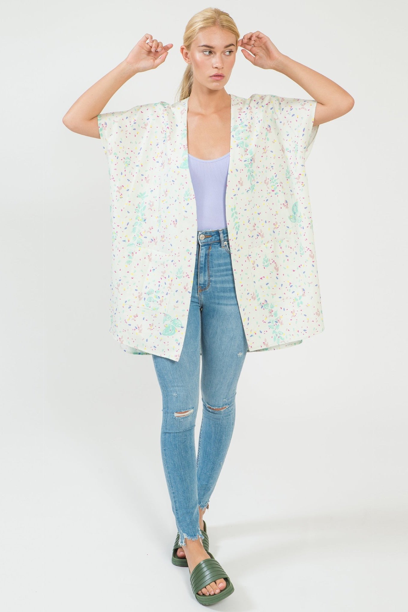 Le Jardin Oversized Jacket - shopsigal