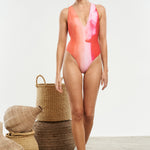 Cayena Reversible Deep V One Piece Swimsuit - shopsigal